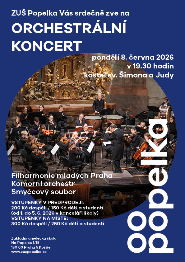 Orchestrální koncert ZUŠ Popelka